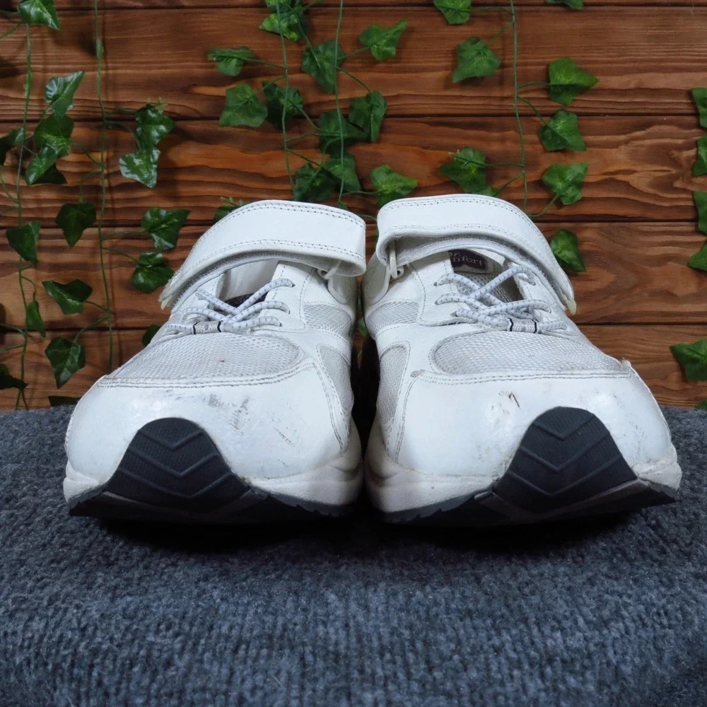 Dr. Comfort Endurance Mens Walking Shoes Size 14M‎ Therapeutic Athletic White